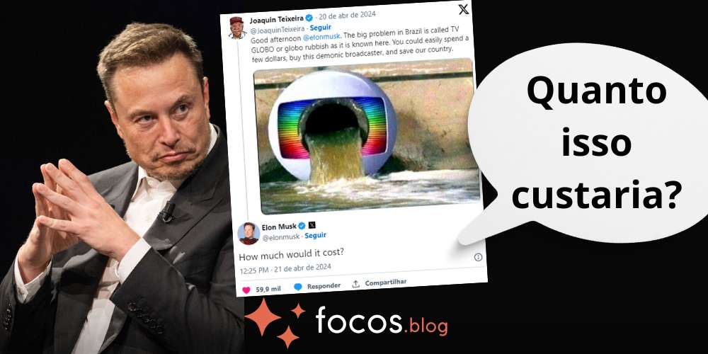 Elon Musk vai comprar a Globo?